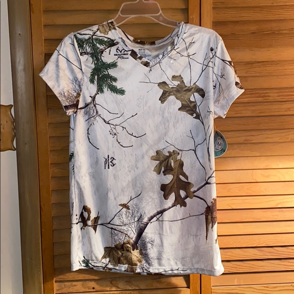 RealTree White Camo Shirt - Picture 1 of 3